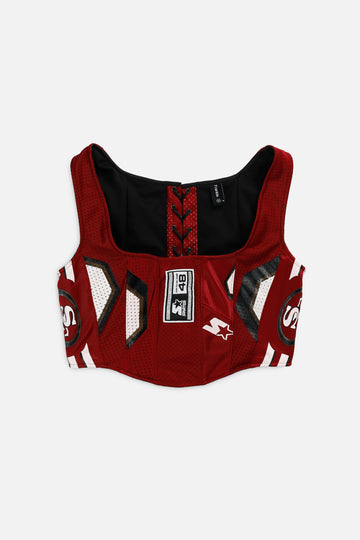 Rework San Francisco 49ers NFL Corset - M