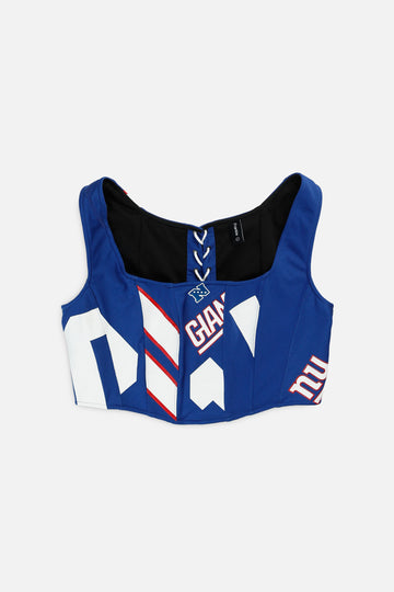 Rework NY Giants NFL Corset - L