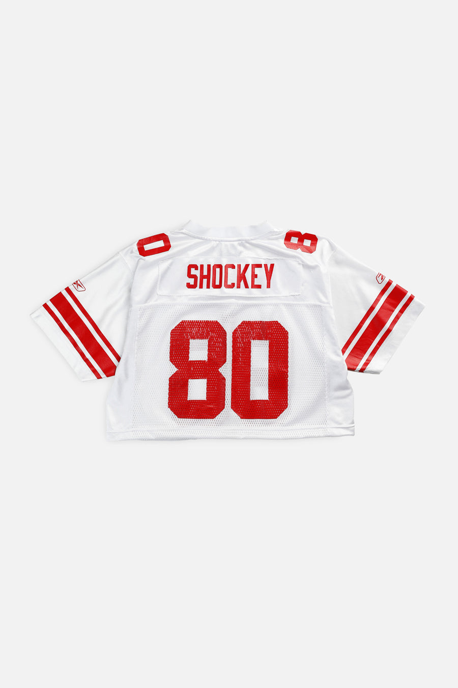 Rework Crop NY Giants NFL Jersey - M