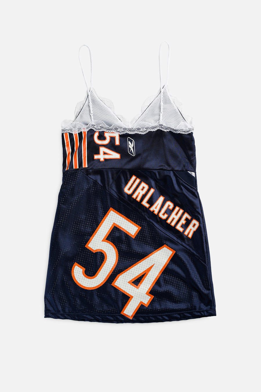 Rework Chicago Bears NFL Lace Dress - L