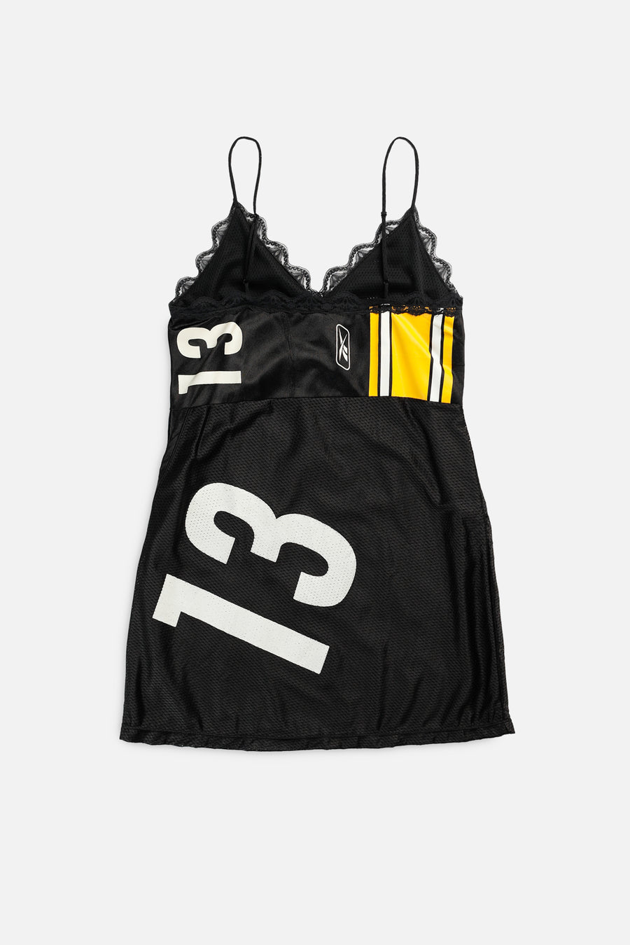 Rework Pittsburgh Steelers NFL Lace Dress - L