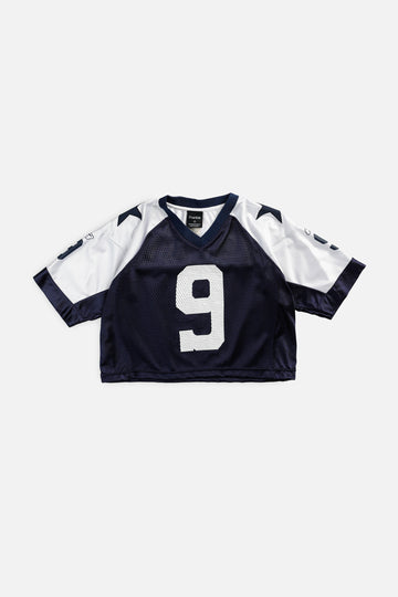 Rework Crop Dallas Cowboys NFL Jersey - M