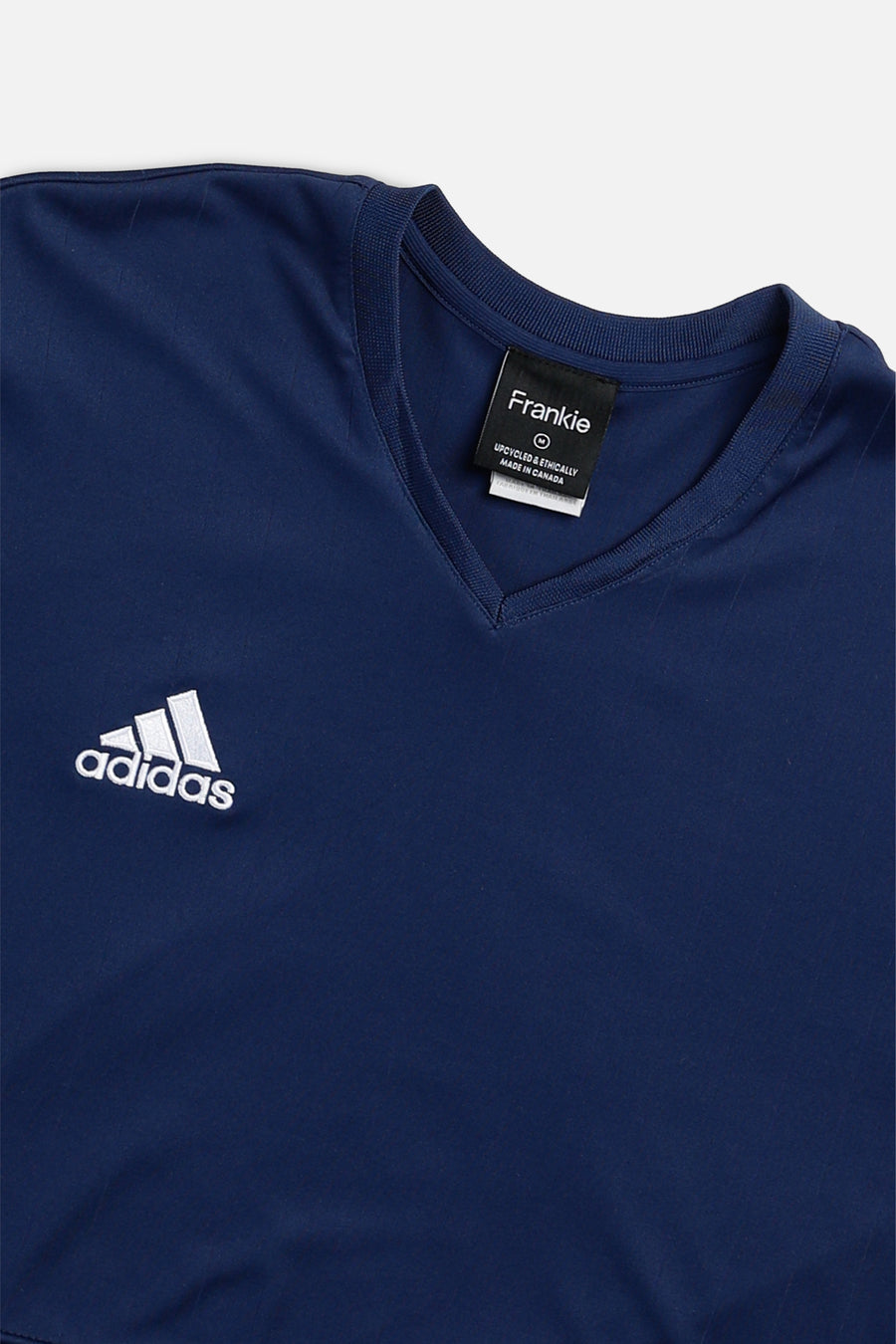 Rework Adidas Crop Long Sleeve Tee - M