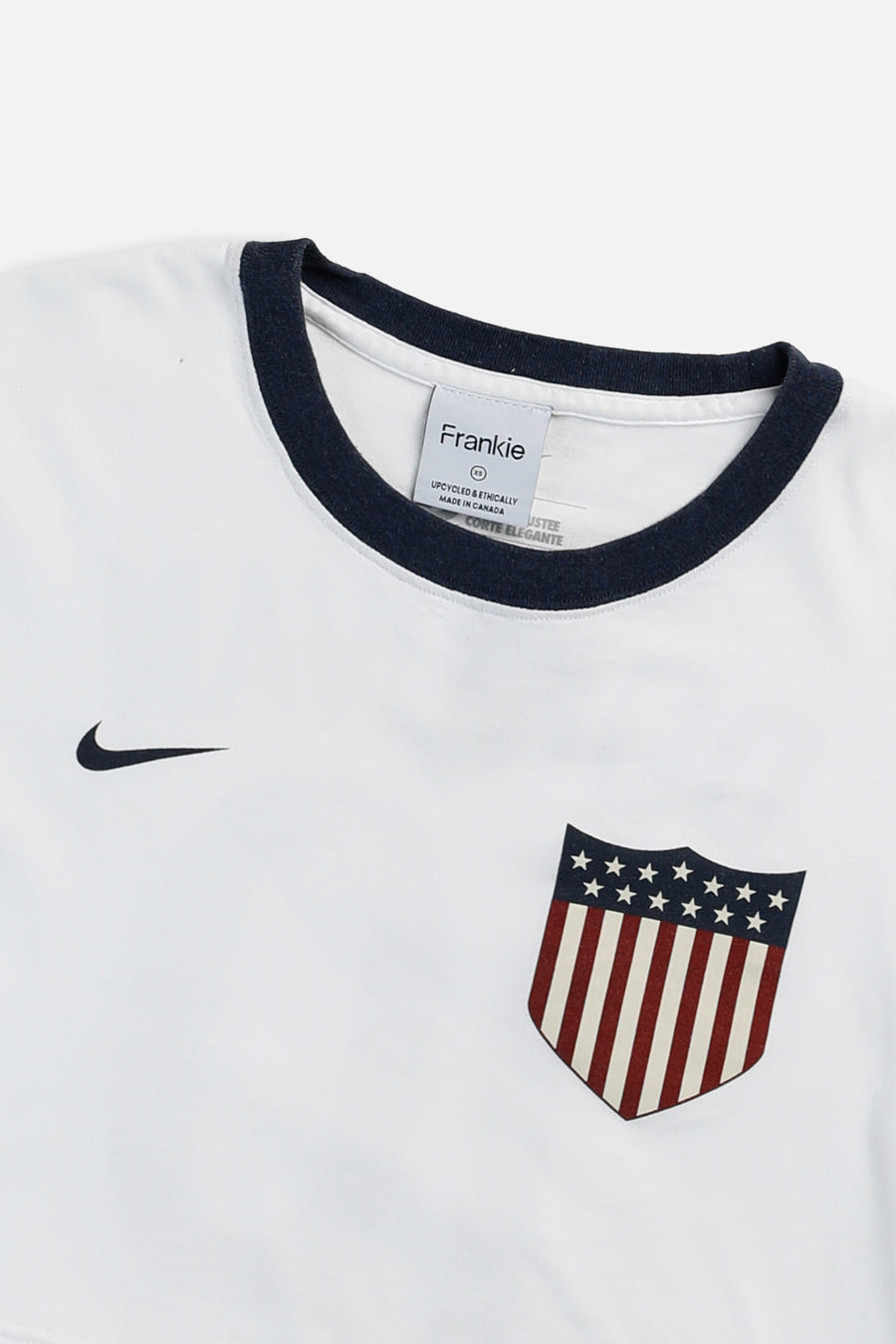 Rework Crop USA Soccer Tee - XS