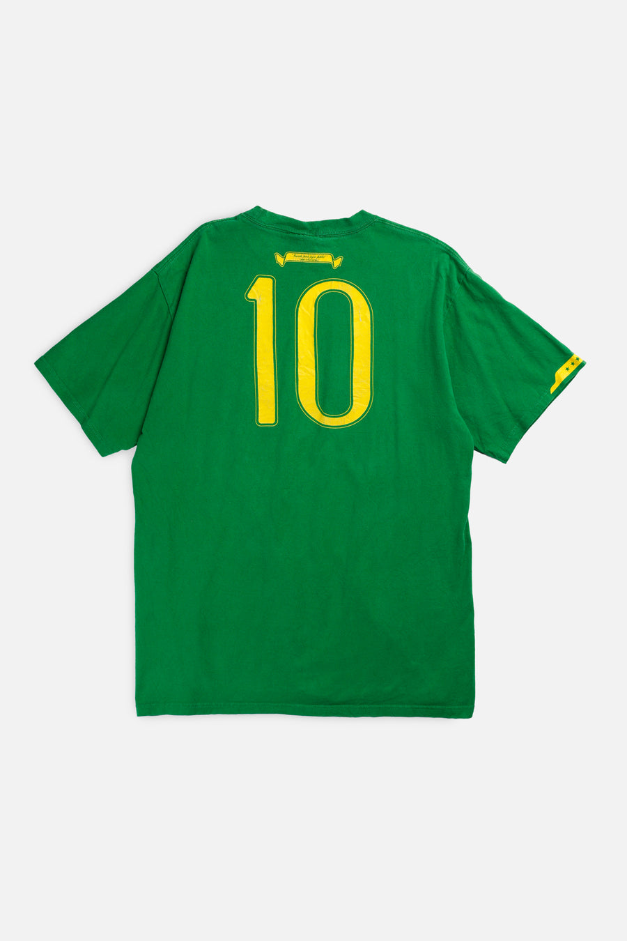 Vintage Brazil Soccer Tee - M