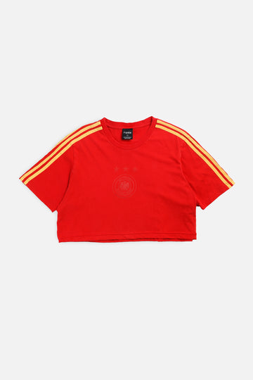 Rework Crop Germany Soccer Tee - L