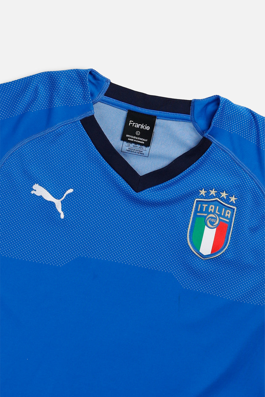 Rework Crop Italy Soccer Jersey - XL