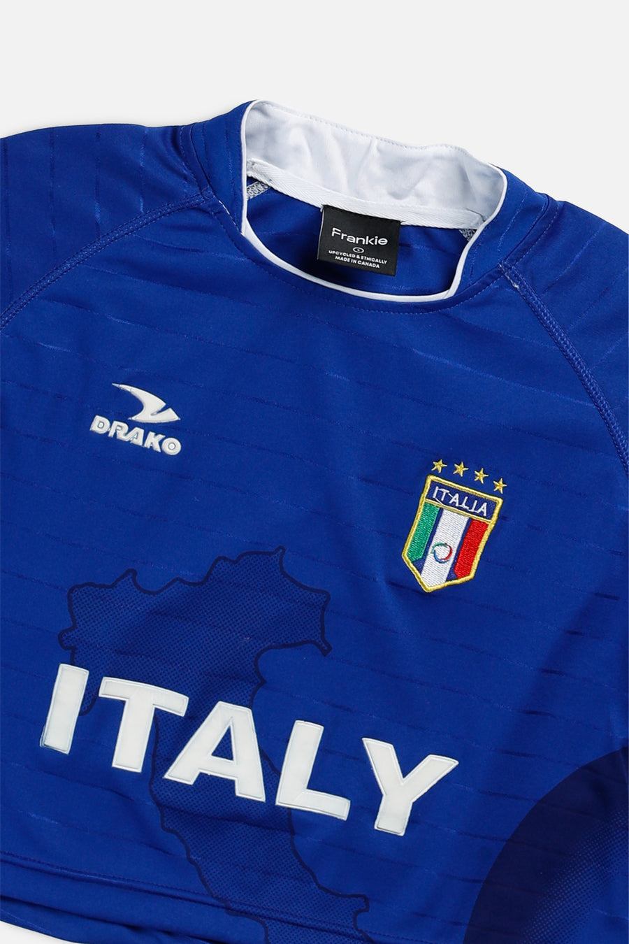 Rework Crop Italy Soccer Jersey - S