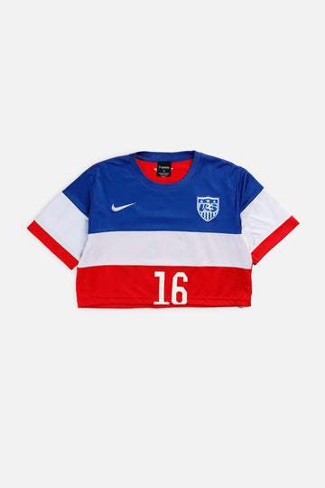 Rework Crop USA Soccer Jersey - M