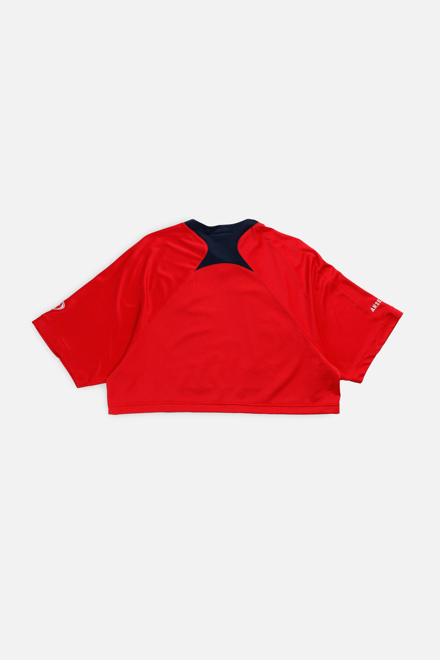 Rework Crop Arsenal Soccer Jersey - L