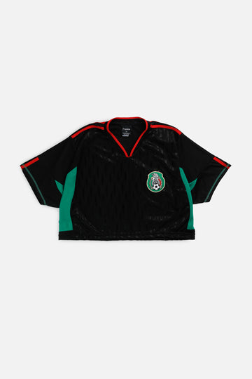 Rework Crop Mexico Soccer Jersey - XL