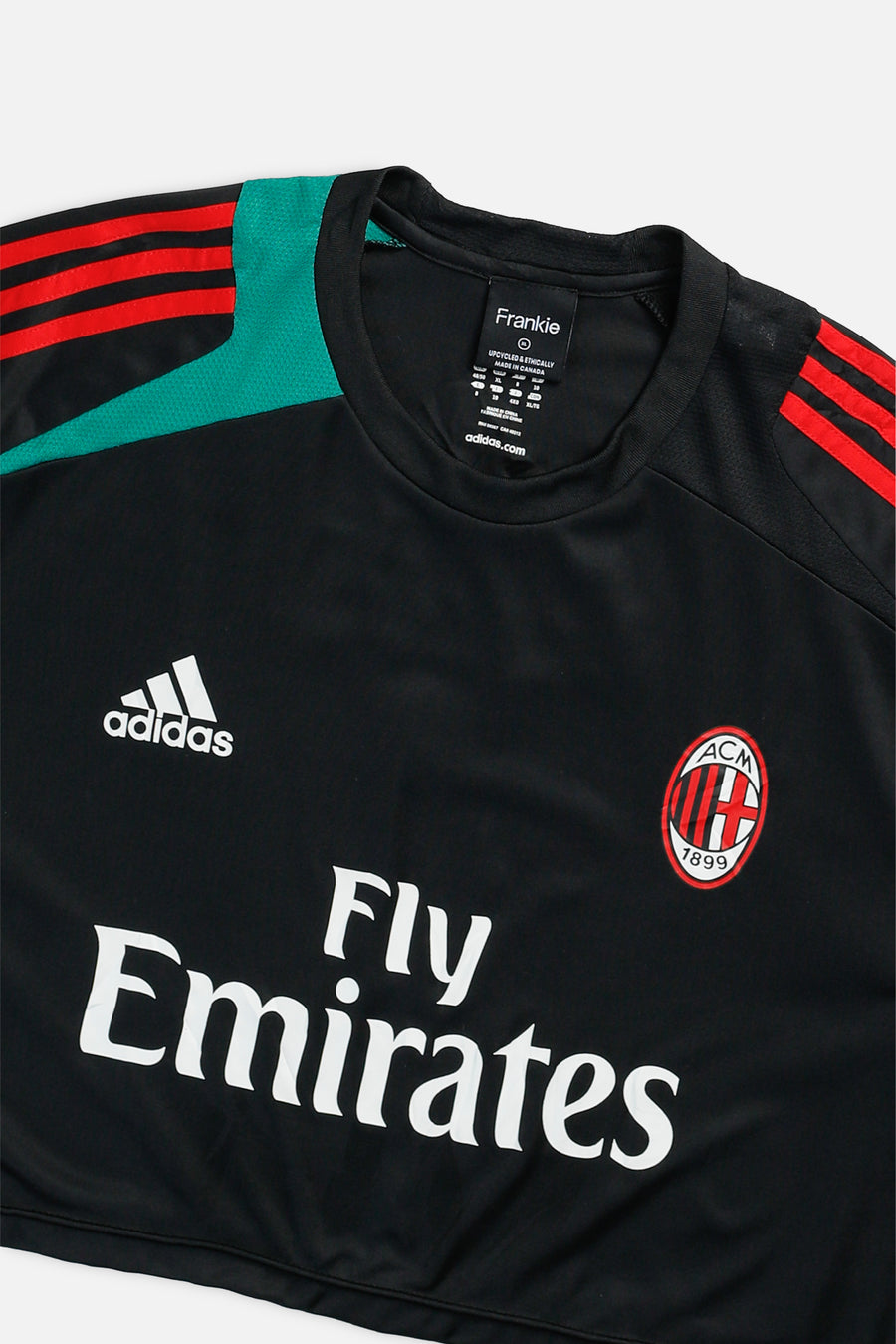 Rework Crop Milan Soccer Jersey - XL