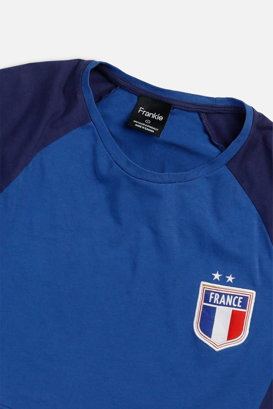 Rework Crop France Soccer Tee - S