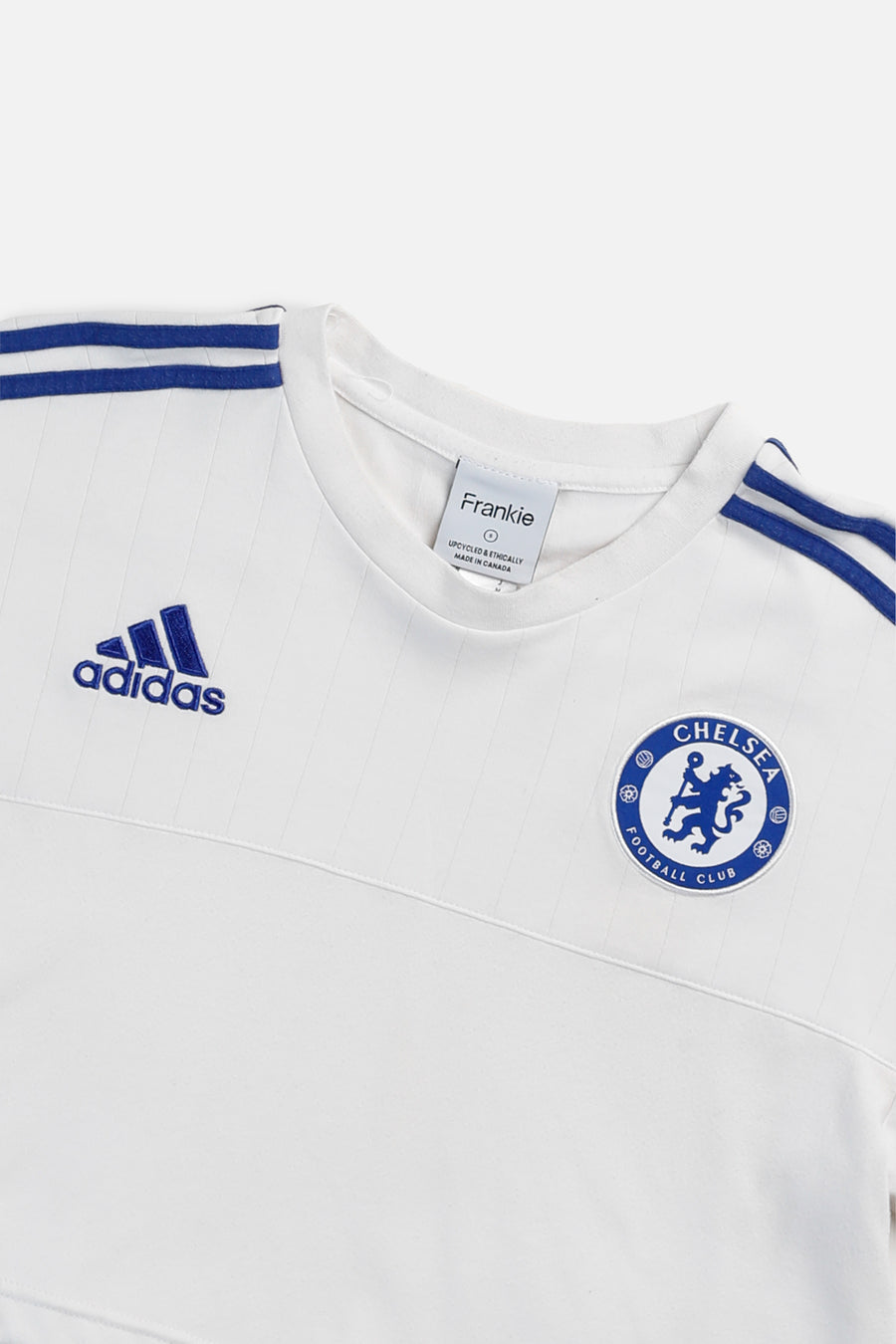 Rework Crop Chelsea Soccer Tee - S