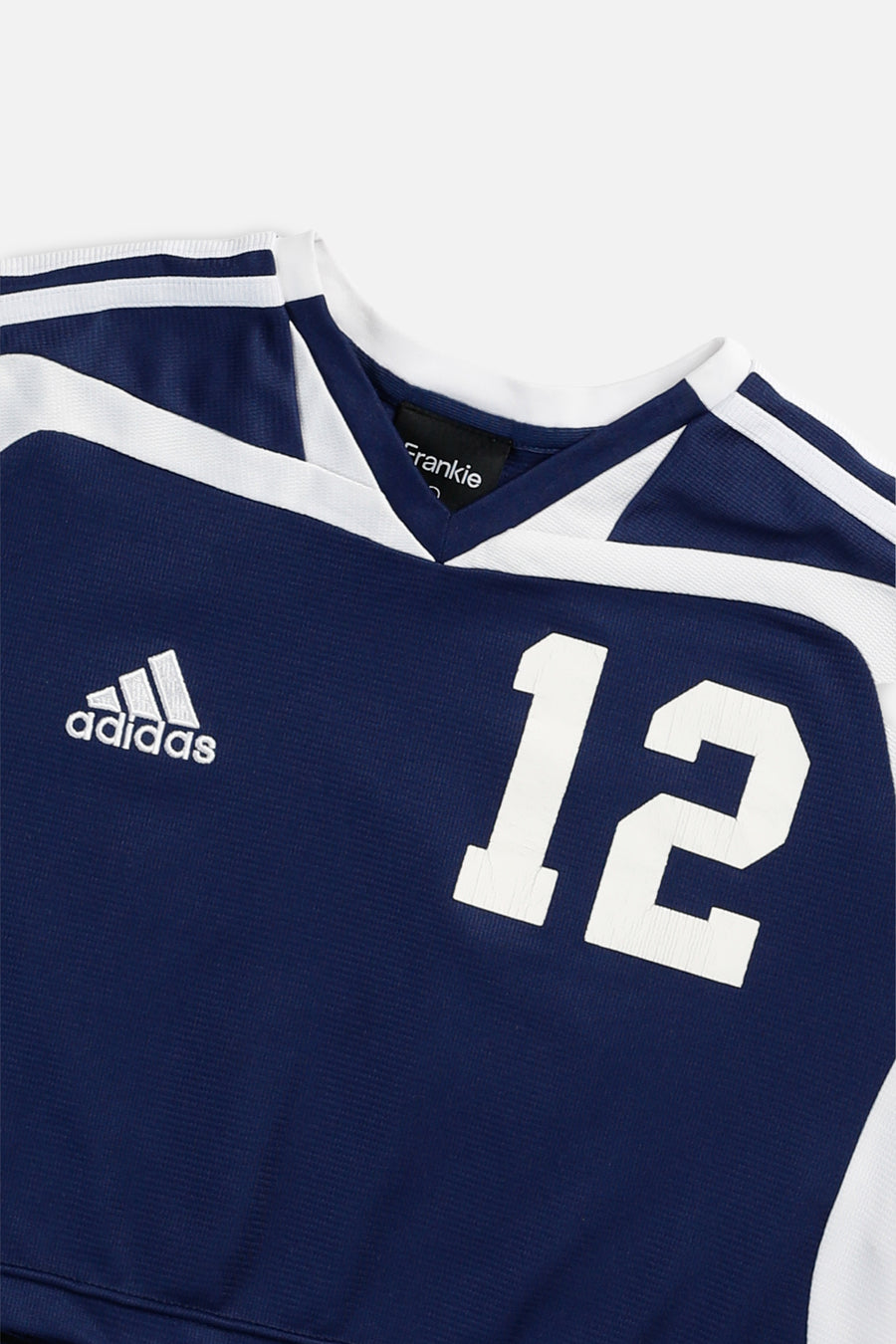 Rework Crop Adidas Soccer Jersey - S