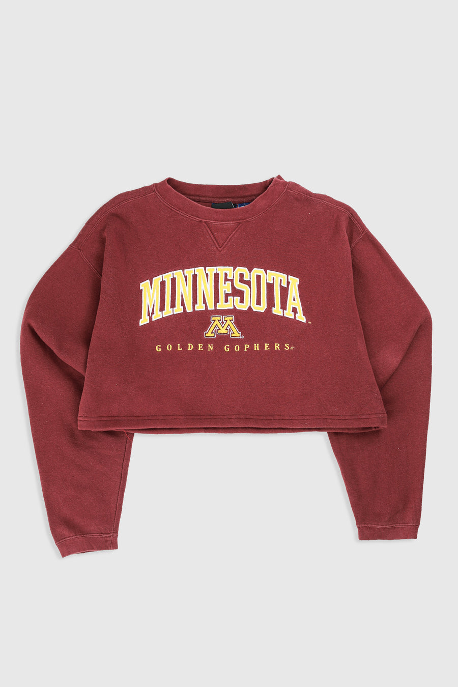 Rework Minnesota Crop Sweatshirt - XL