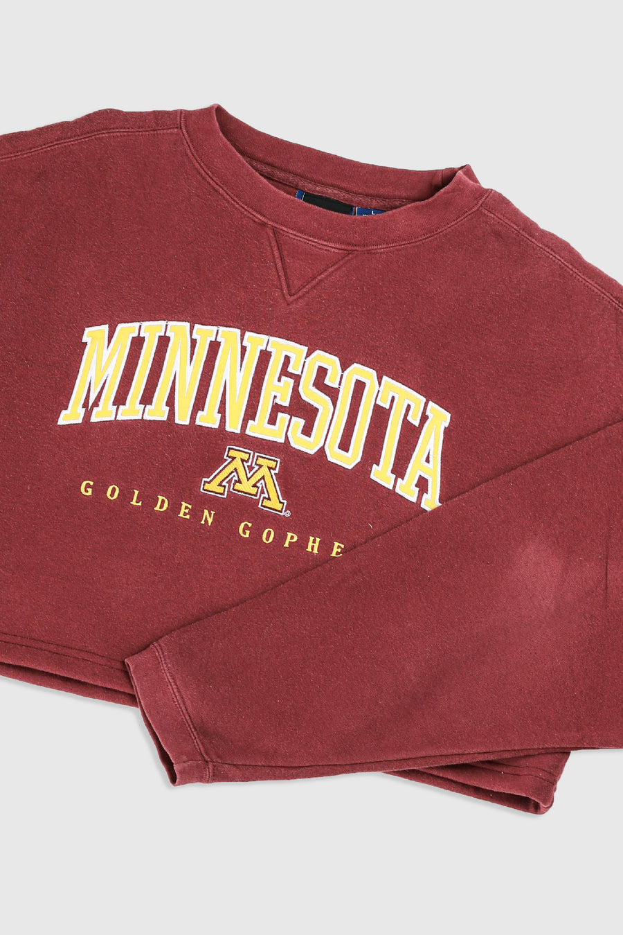 Rework Minnesota Crop Sweatshirt - XL