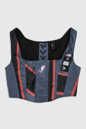 Rework Bobcats NBA Jersey Corset - L