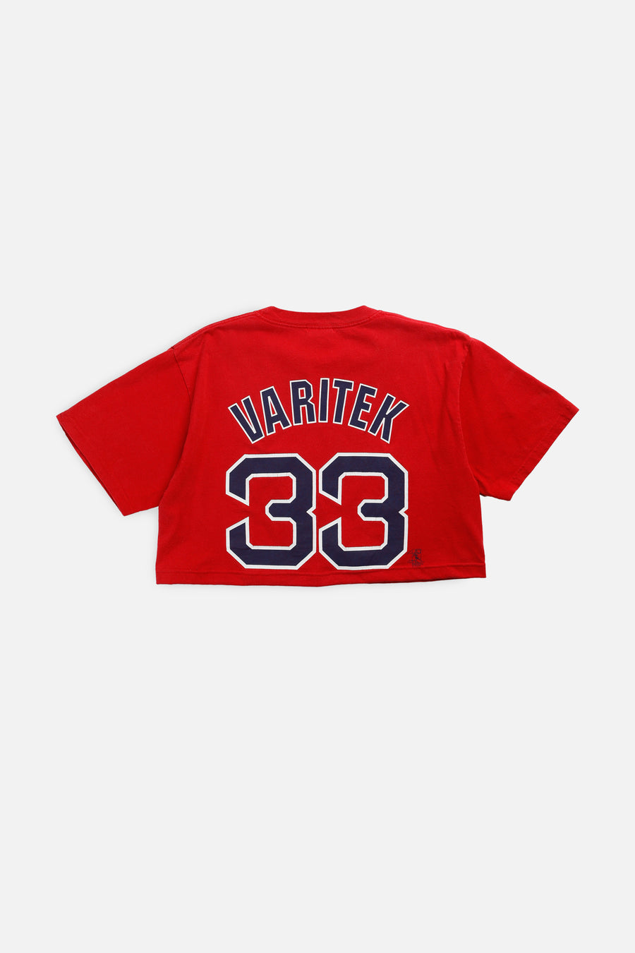 Rework Boston Red Sox MLB Crop Tee - L