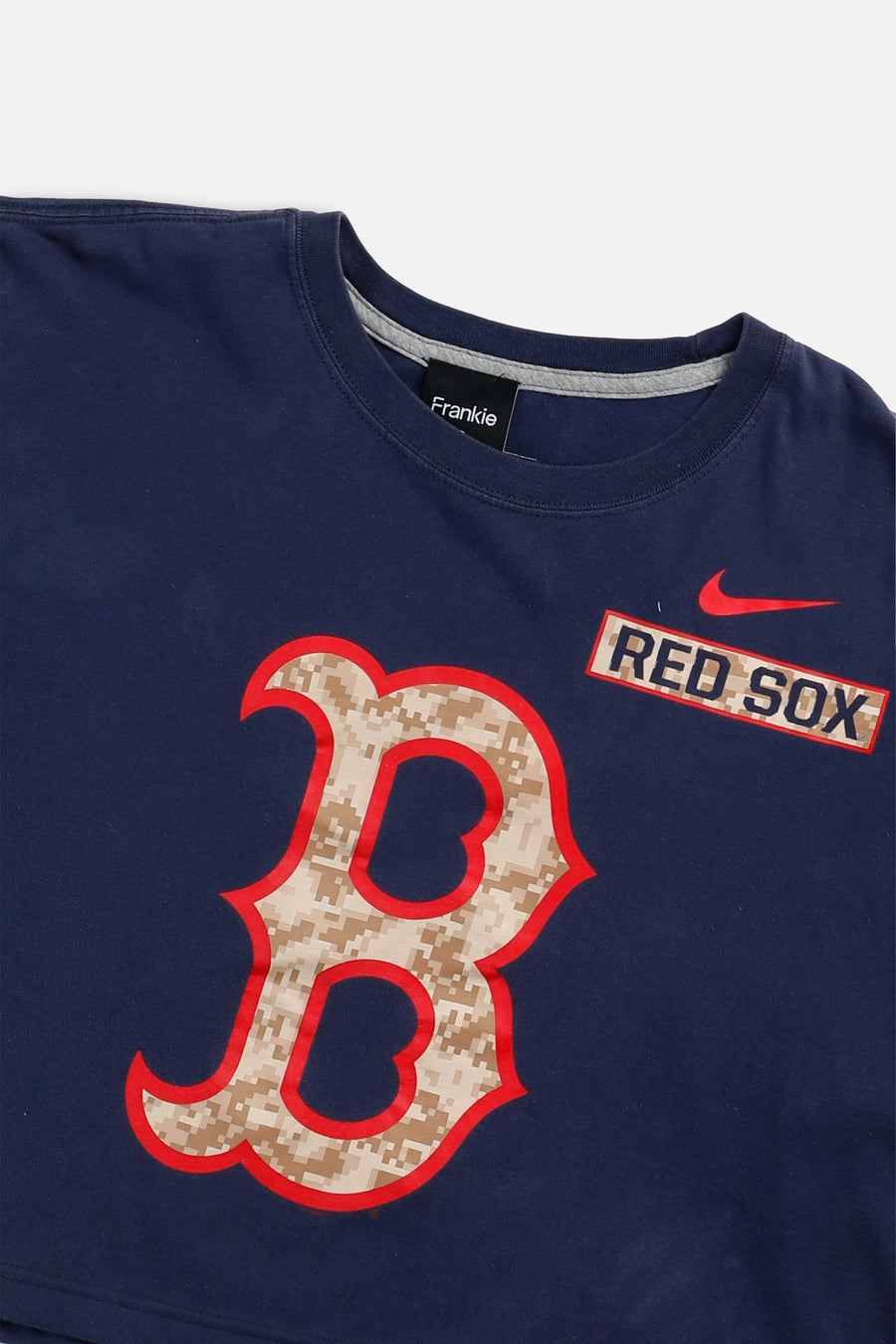 Rework Boston Red Sox MLB Crop Tee - XL