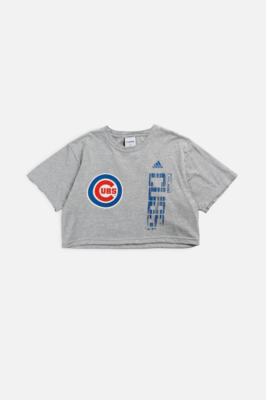 Rework Chicago Cubs MLB Crop Tee - M