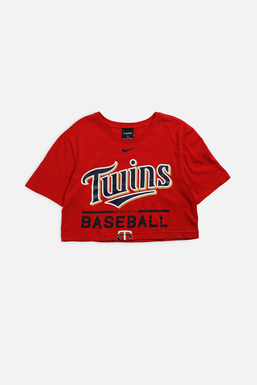 Rework Minnesota Twins MLB Crop Tee - XS