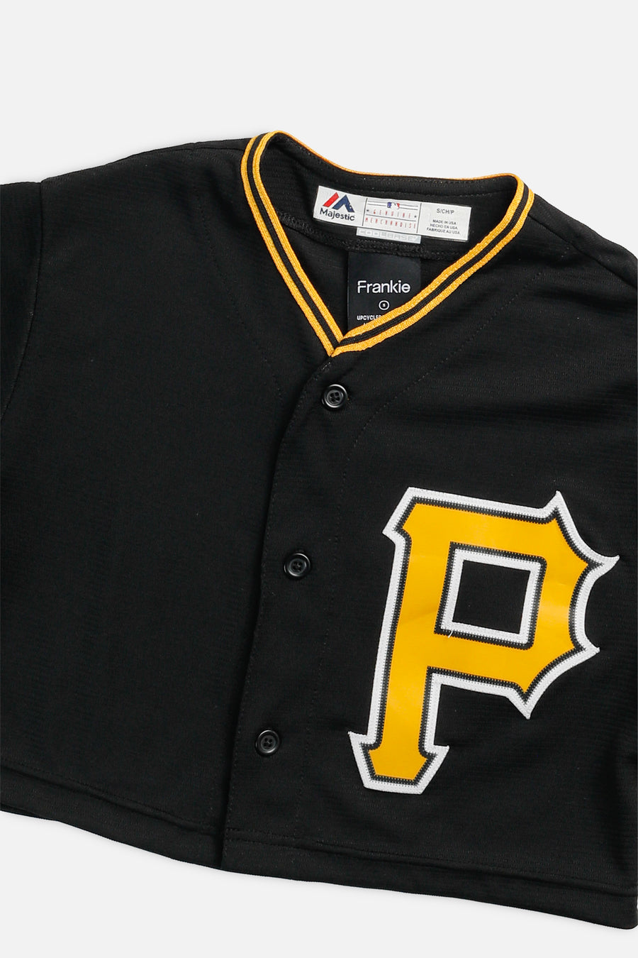 Rework Crop Pittsburgh Pirates MLB Jersey - S