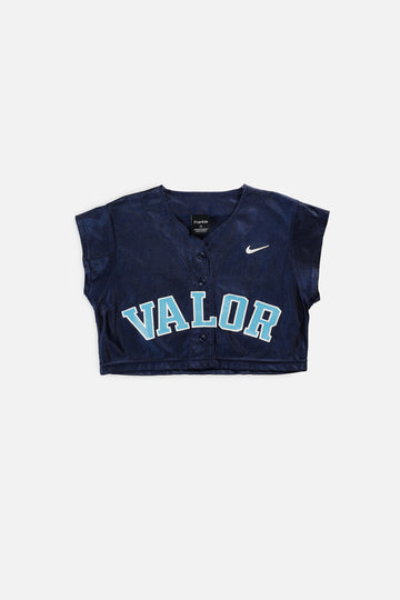 Rework Crop Valor Baseball Jersey - S