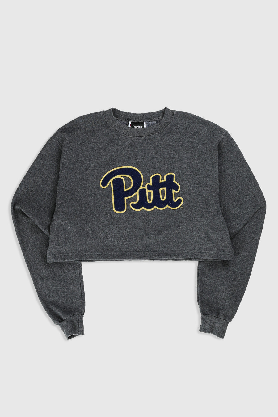 Rework Pittsburgh Crop Sweatshirt - L