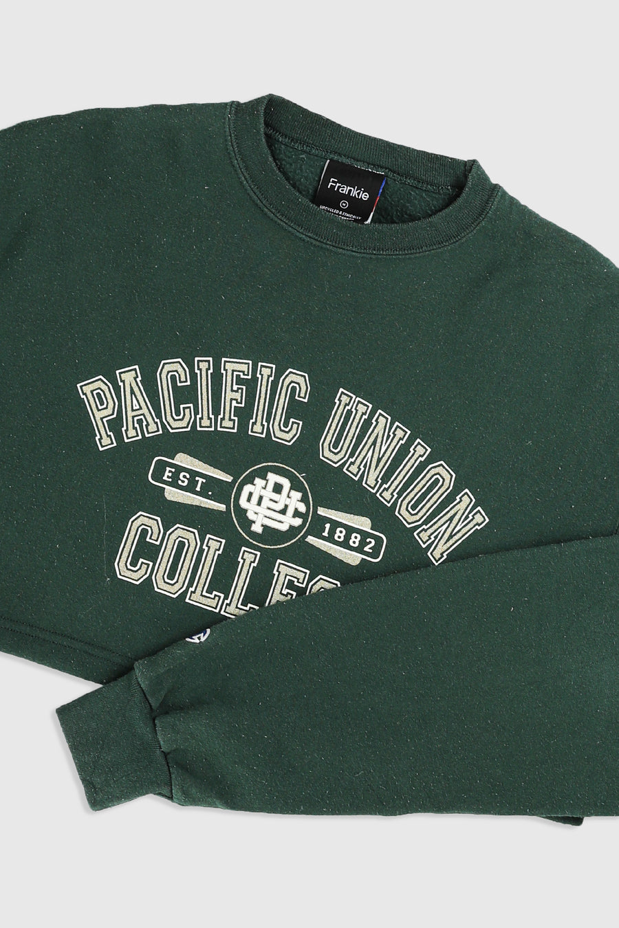 Rework Pacific Union Crop Sweatshirt - M