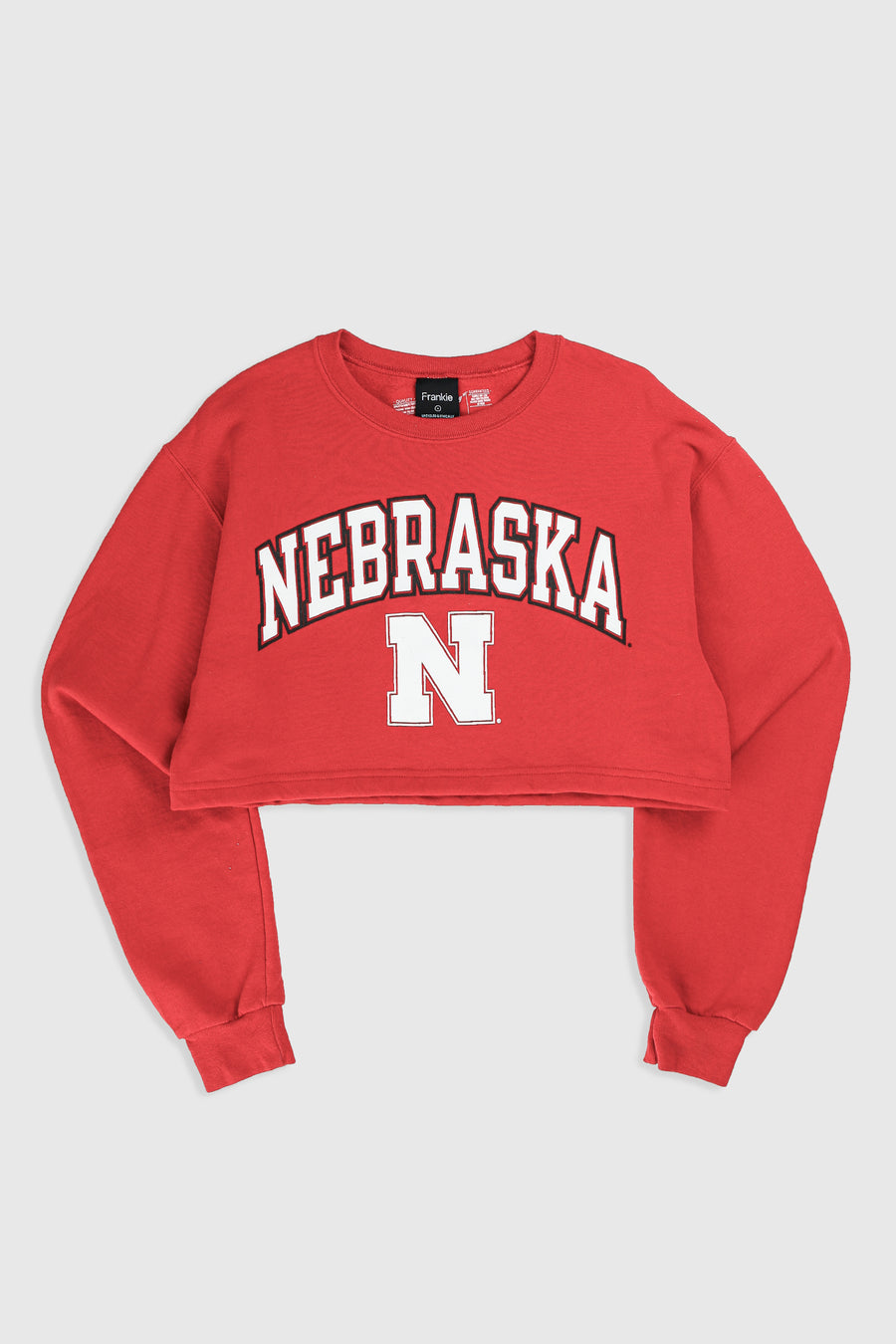 Rework Nebraska Crop Sweatshirt - S