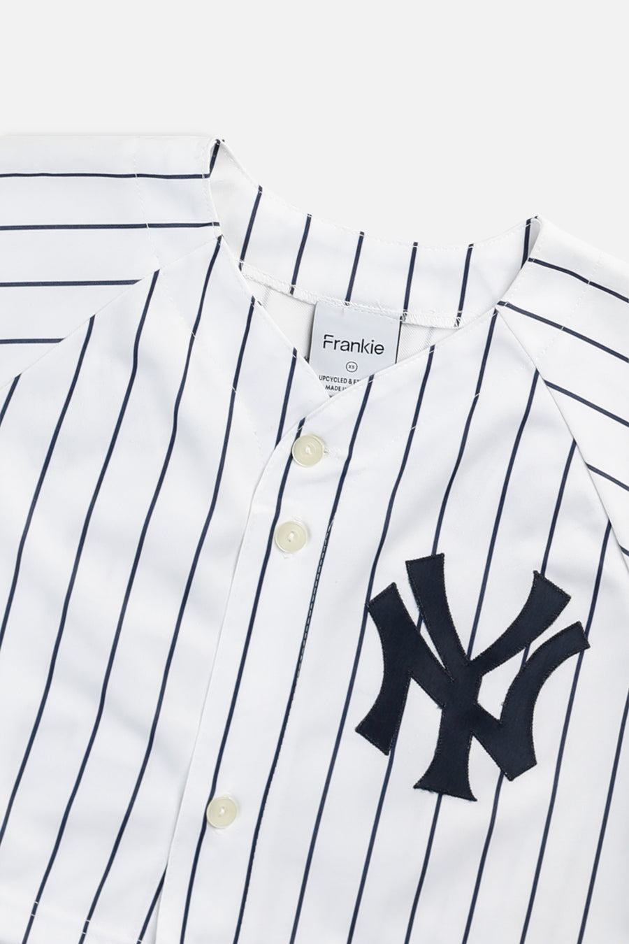 Rework Crop NY Yankees MLB Jersey - XS