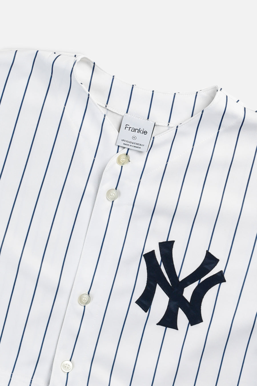 Rework Crop NY Yankees MLB Jersey - M