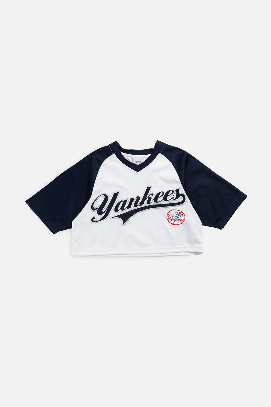 Rework Crop NY Yankees MLB Jersey - S