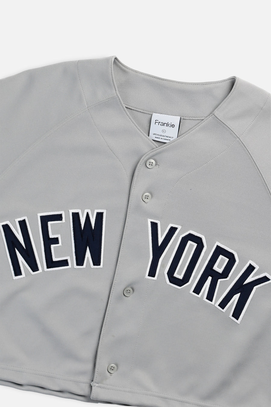 Rework Crop NY Yankees MLB Jersey - XL