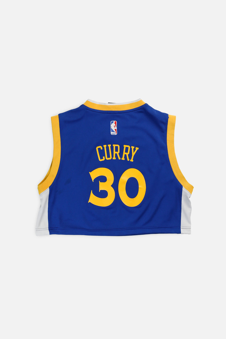 Rework Golden State Warriors NBA Crop Jersey - S