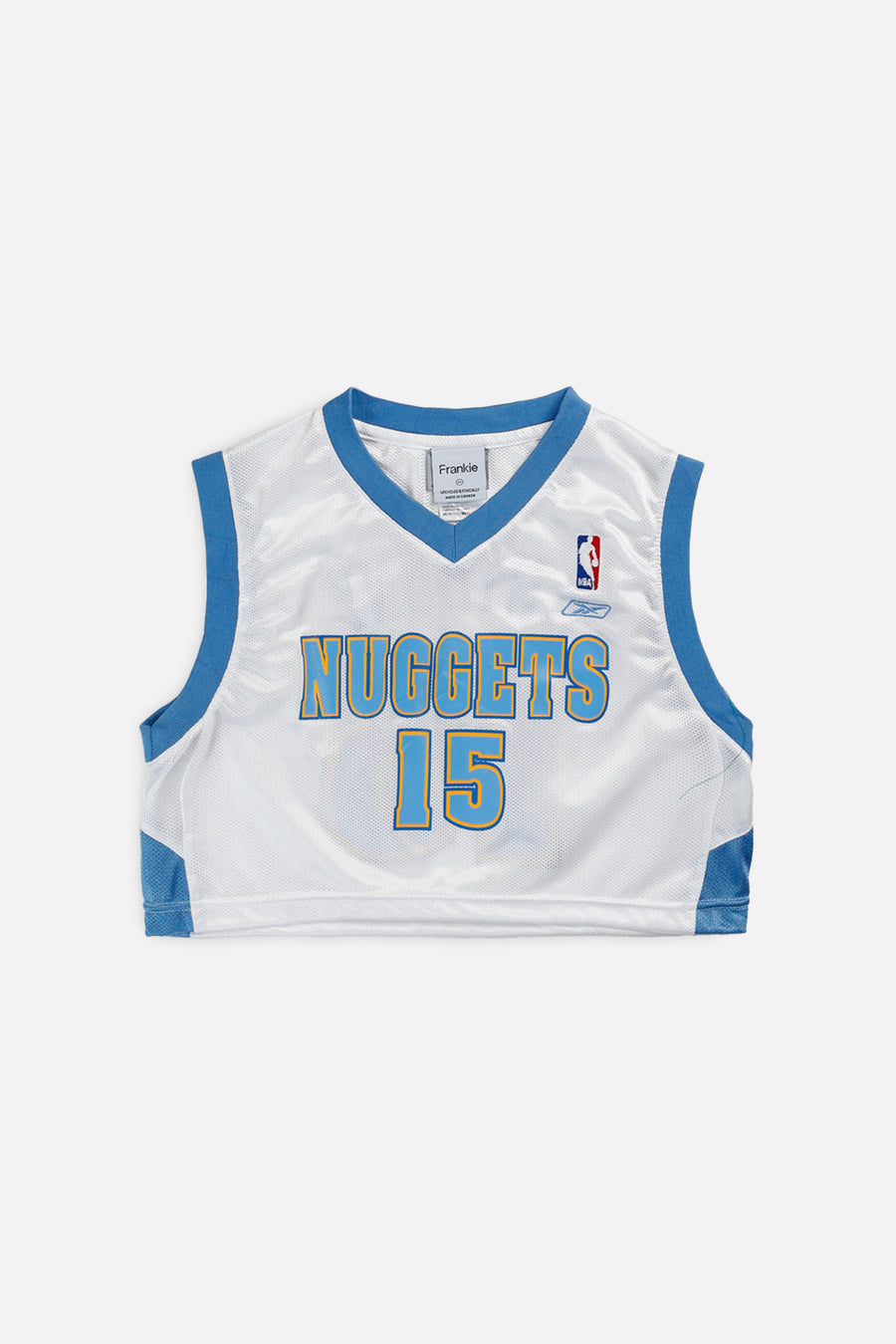 Rework Denver Nuggets NBA Crop Jersey - XS