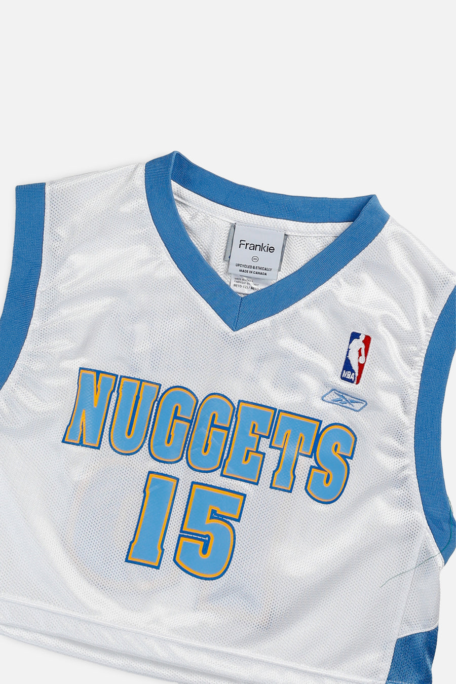 Rework Denver Nuggets NBA Crop Jersey - XS