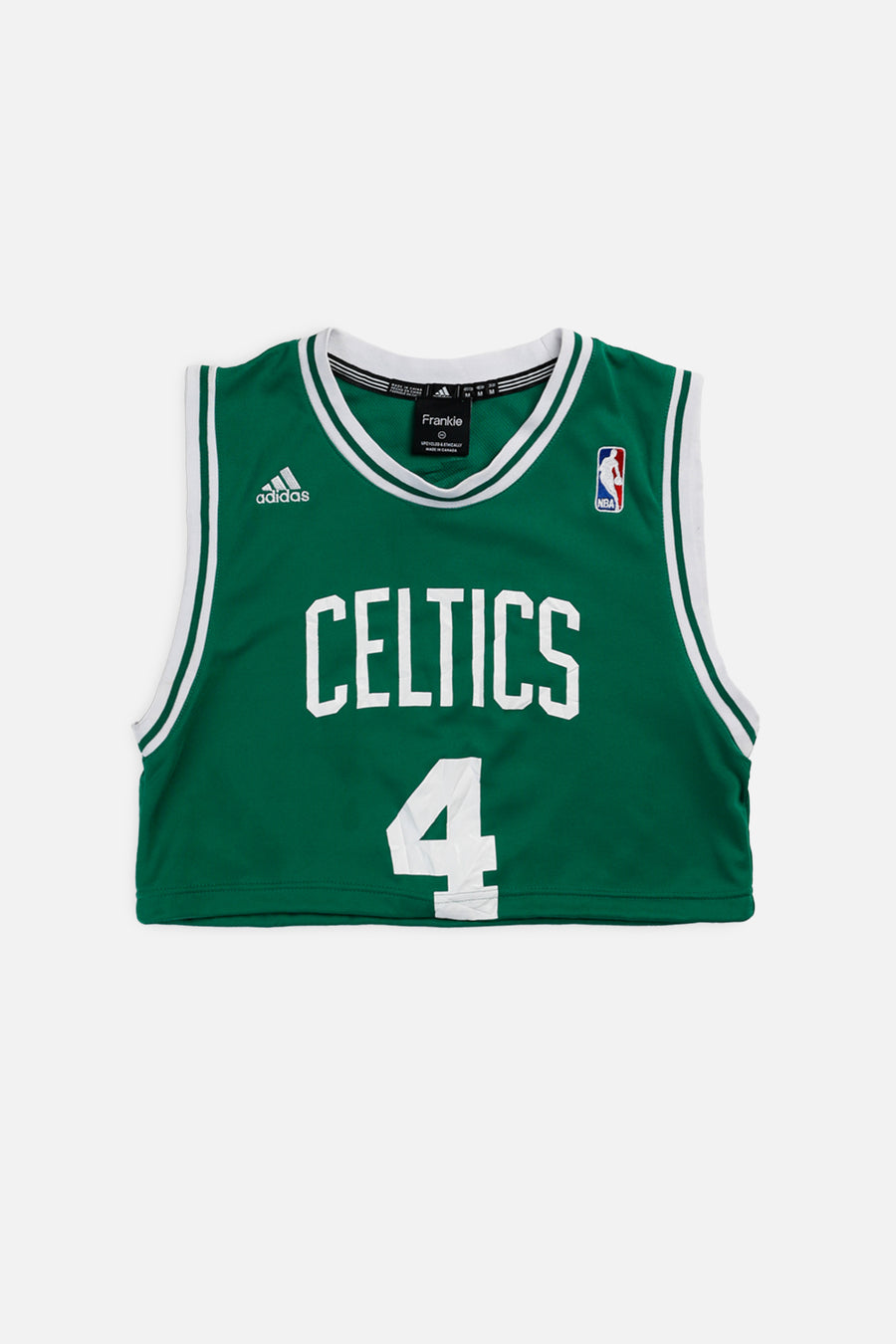 Rework Boston Celtics NBA Crop Jersey - XS