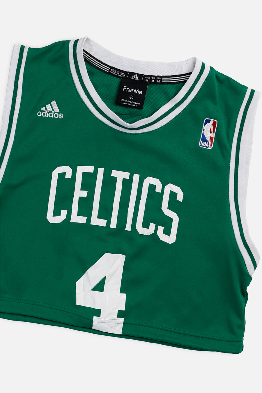 Rework Boston Celtics NBA Crop Jersey - XS