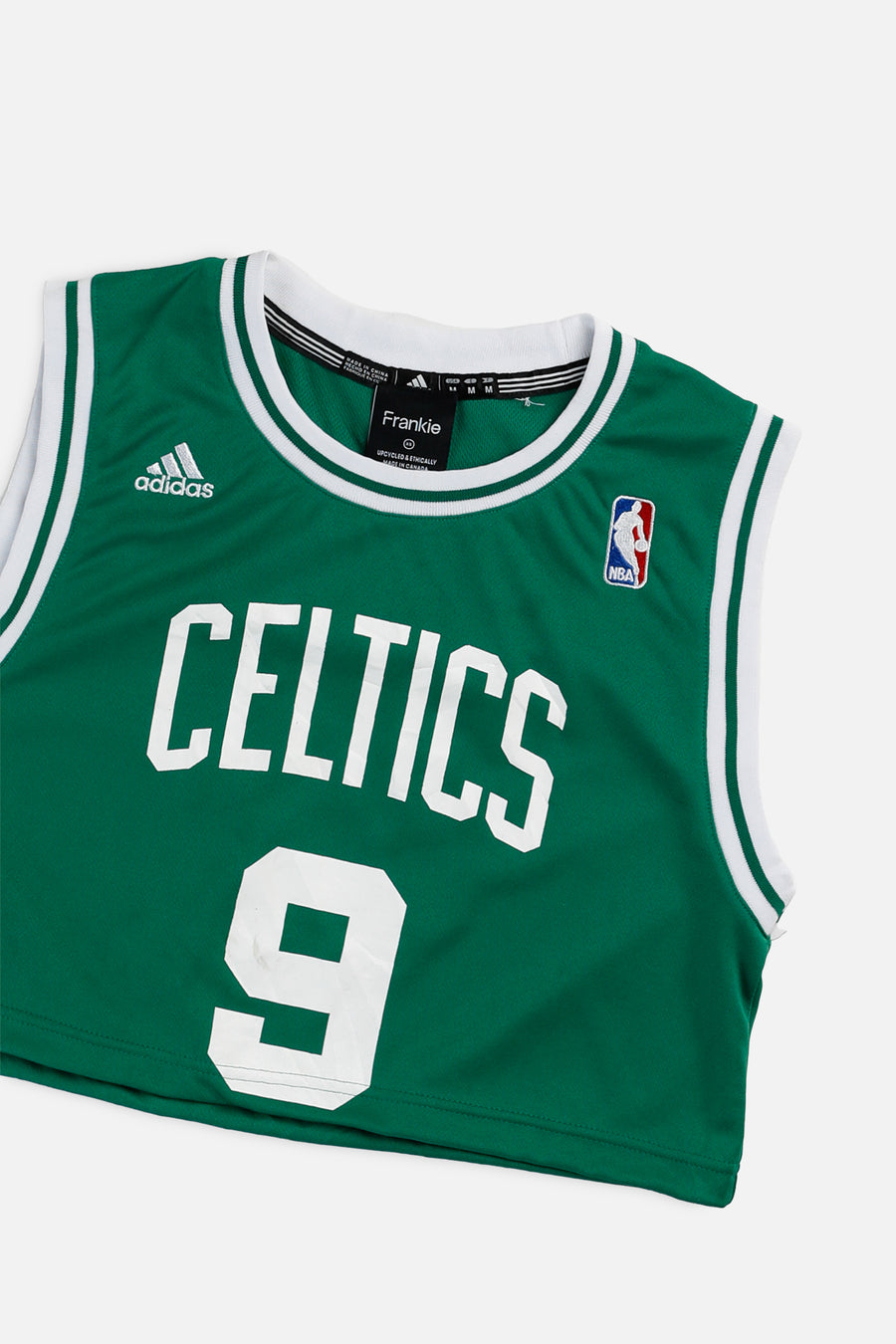 Rework Boston Celtics NBA Crop Jersey - XS