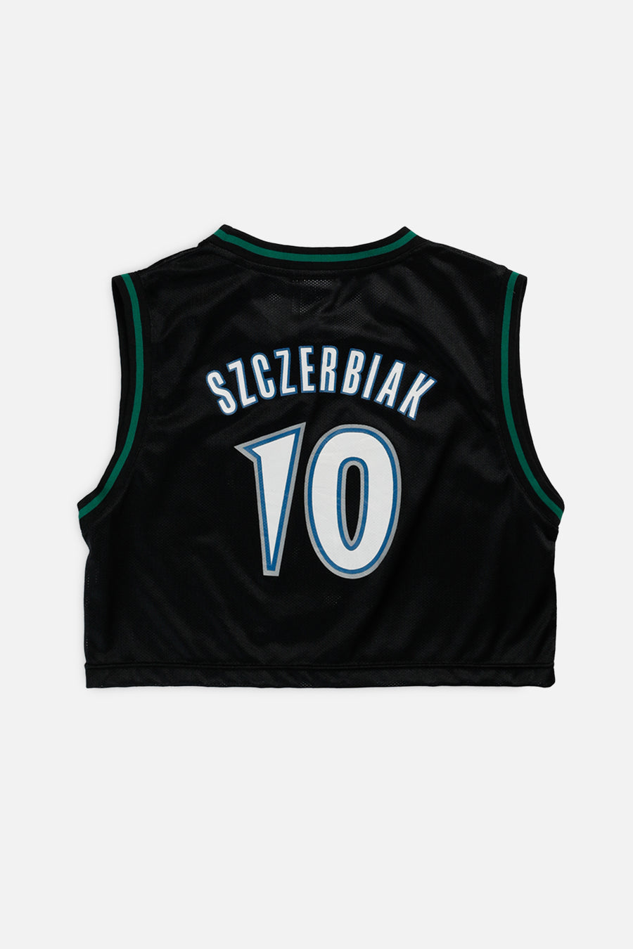 Rework Minnesota Timberwolves NBA Crop Jersey - S