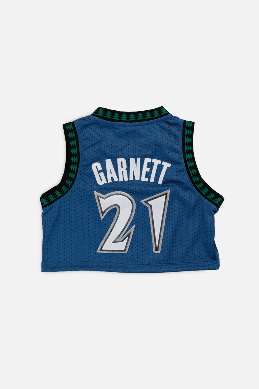 Rework Minnesota Timberwolves NBA Crop Jersey - XS