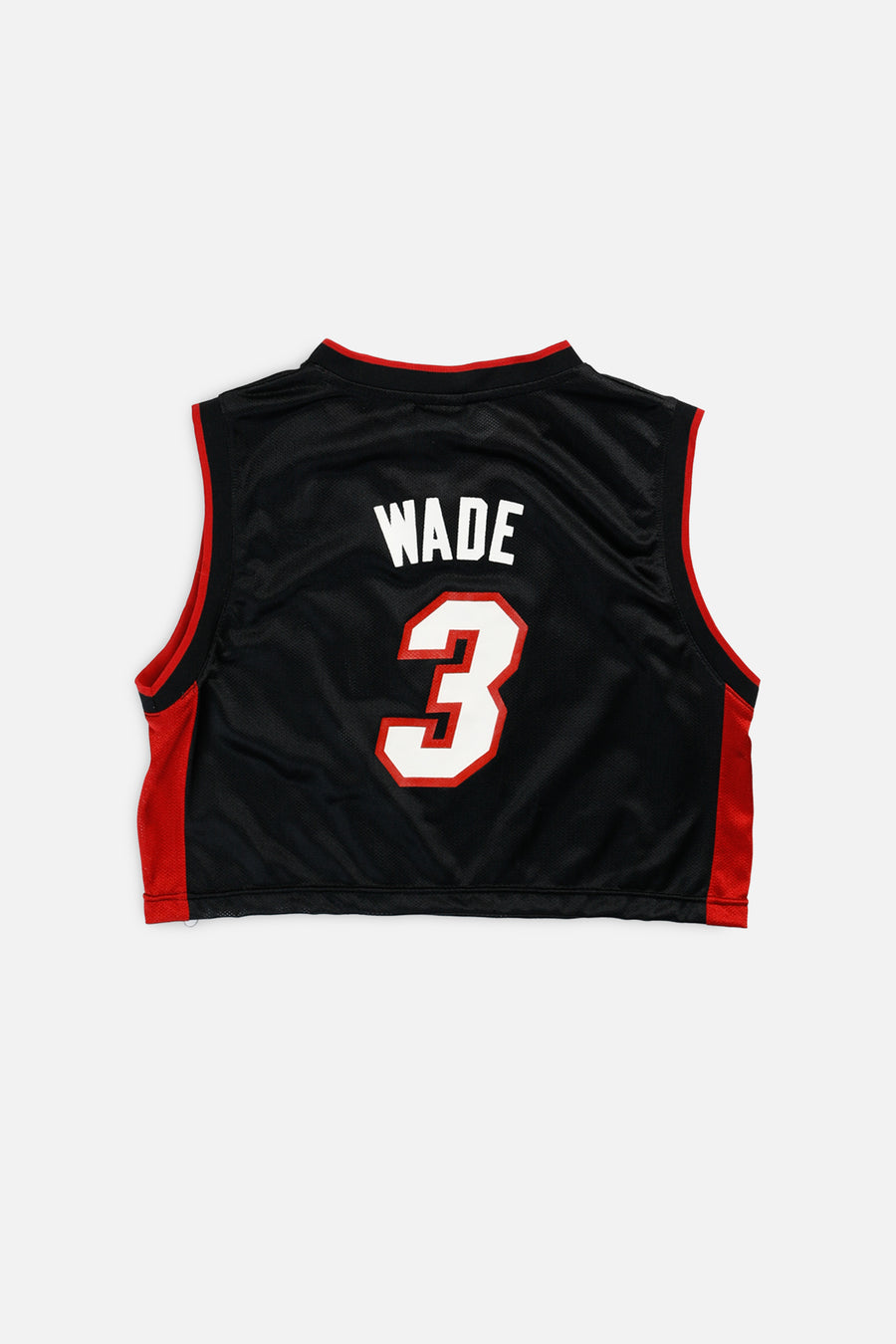 Rework Miami Heat NBA Crop Jersey - M