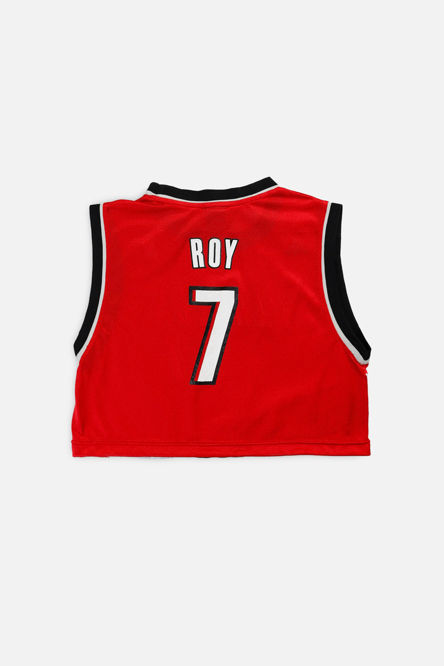 Rework Portland Trailblazers NBA Crop Jersey - S