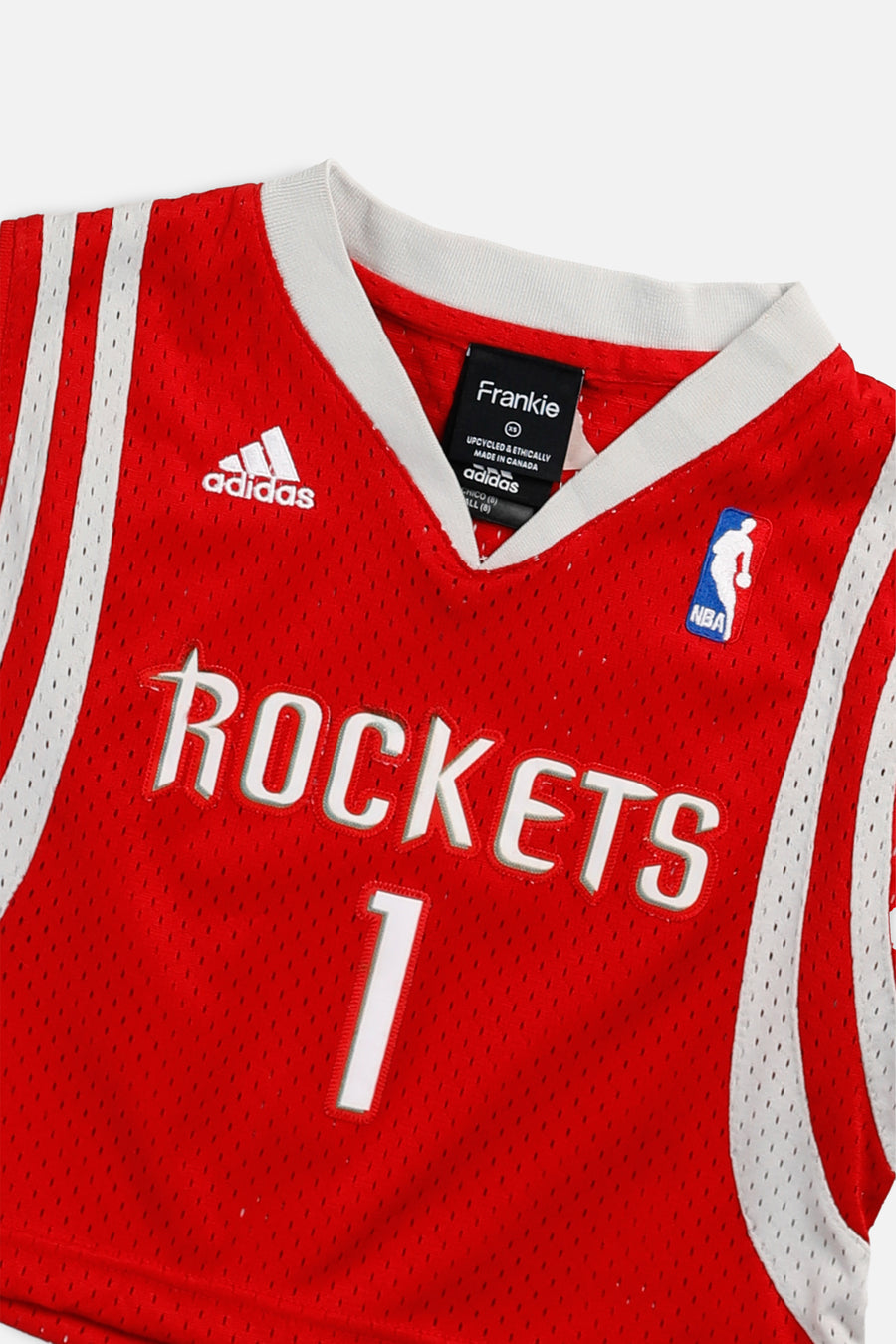 Rework Houston Rockets NBA Crop Jersey - XS