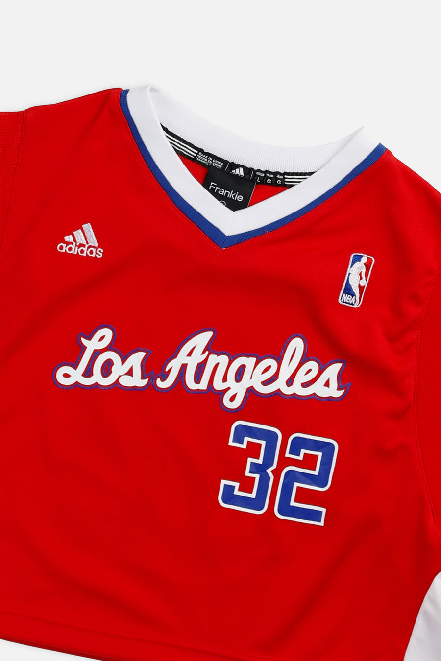 Rework LA Clippers NBA Crop Jersey - M