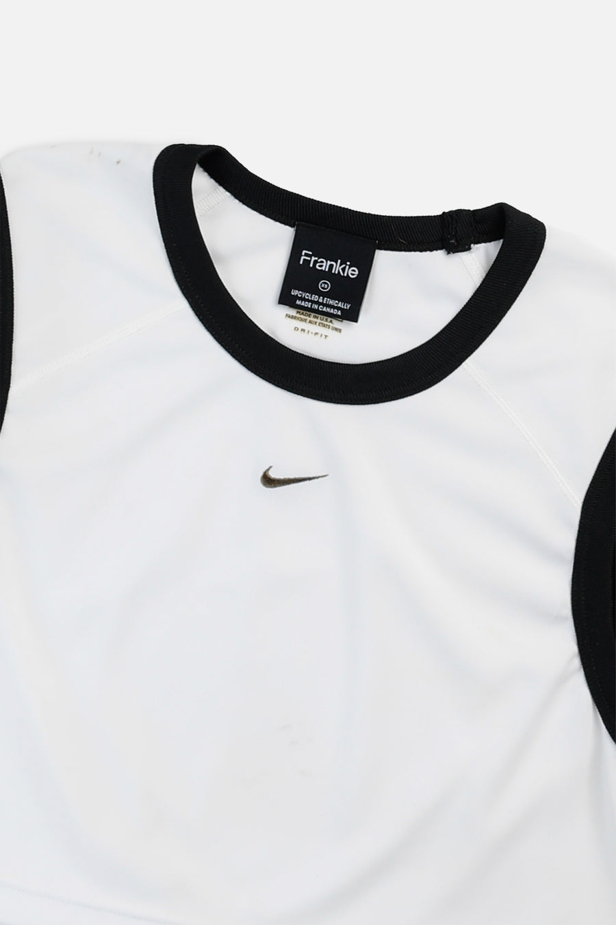 Rework Nike Basketball Crop Jersey - XS