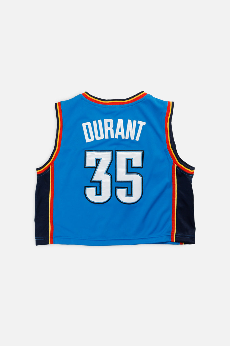 Rework Oklahoma City Thunder NBA Crop Jersey - S