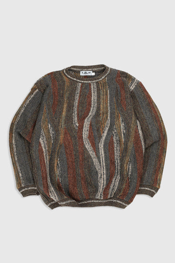Vintage Coogi Style Knit Sweater